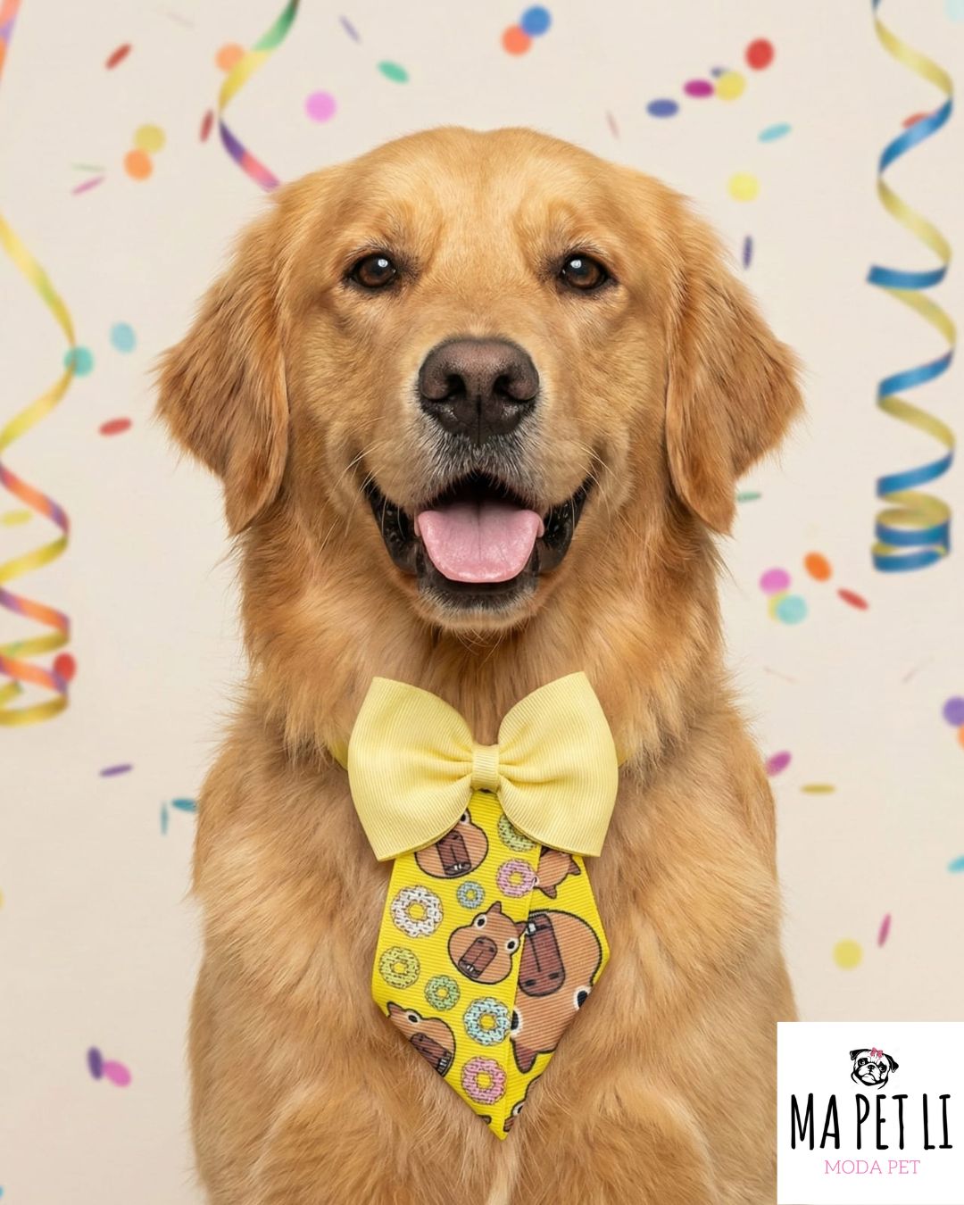 Gravata Capi Amarela