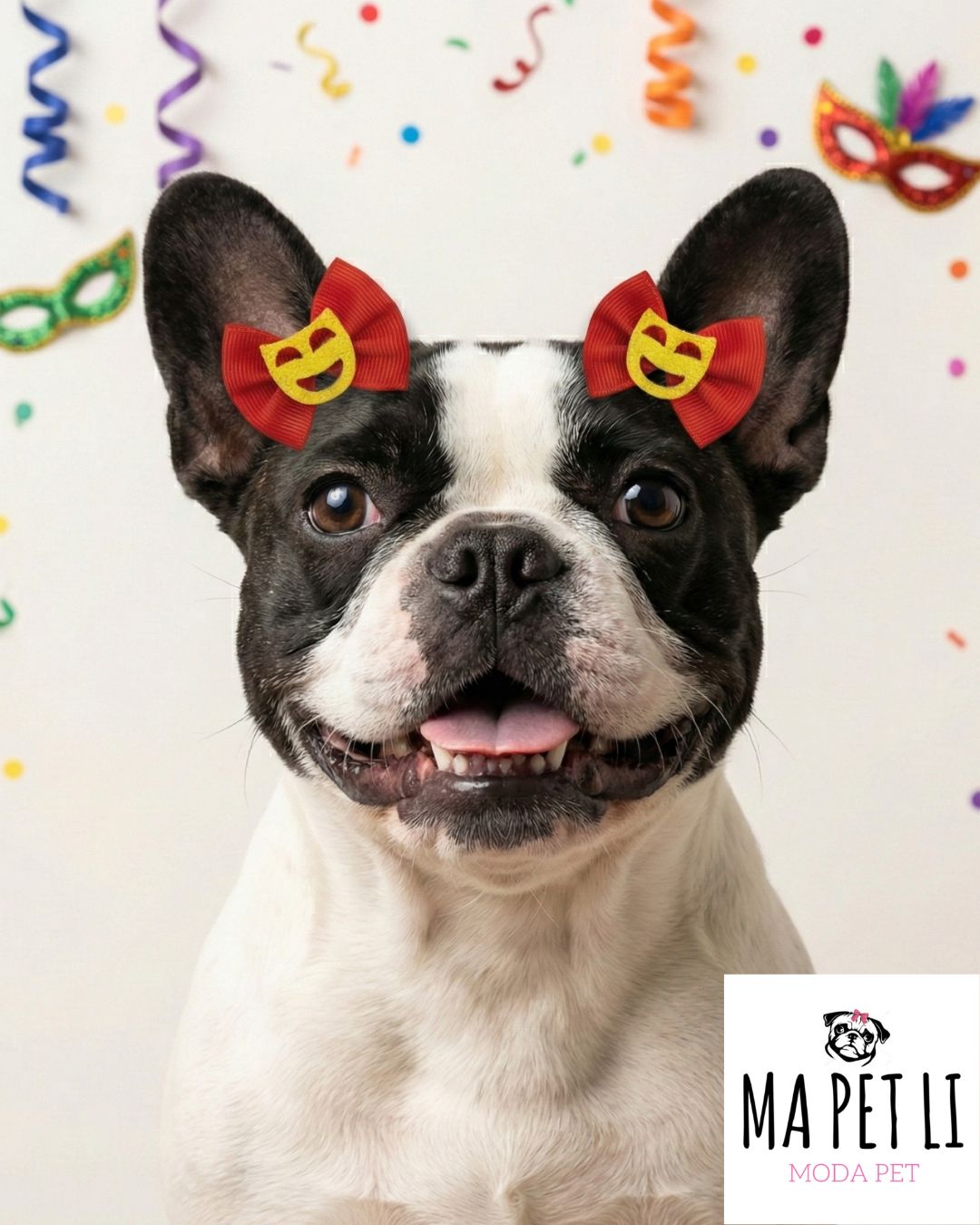 Laço Máscara Vermelha