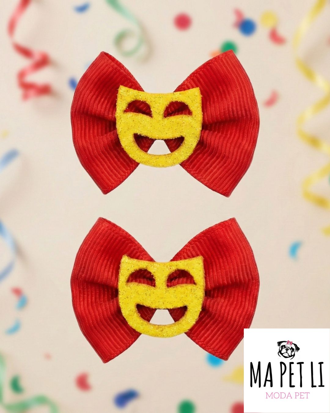 Laço Máscara Vermelha